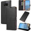 KKEIKO Cover per Galaxy S7 Edge, Antiurto Custodia in PU Pelle con Slot per Porta Carte, Magnetico Protettiva Cover per Samsung Galaxy S7 Edge, Nero