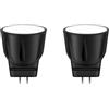 noobibaba MR8 Lampadine LED 12V, Faretto LED MR8 10W 20W Lampadina alogena di ricambio Attacco GU4.0, Colore bianco caldo 2700K