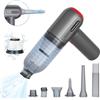 Jivoxia Aspirapolvere Auto, 9000PA Aspirabriciole Senza Fili, Mini/Portatile Aspirapolvere Type-c Leggero Con Spazzola E Ugello Di Soffiaggio, Per Auto, Casa, Ufficio, Ecc