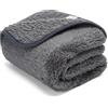 Nobleza Morbida Coperta in Pile per Cani e Gatti. Confezione, Color Grigio, Misure 200 * 160cm
