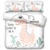 Morbuy-shop Copripiumino Una Piazza e Mezza 200x200 Blu Dinosauri Stampa Set Copripiumino Singolo 100% Microfibra Morbido 3d Animali Copripiumino Singolo Bambino con 2 Federe 50x75cm