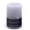 DONAU HOME - Candela rustica a pilastro, 1 pezzo, 10 x 7 cm, non profumata, per decorare il soggiorno, il bagno, 49 ore, durata di combustione/decorazione candela di cera/Nordic Ambiance