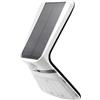 Zarivy Applique solare ricaricabile da 3,5 W e 430 lm, con sensore di presenza che copre 2-8 m. Design elegante di colore bianco, dimensioni di 10,5 x 13 cm. Ideale per illuminare spazi esterni.