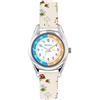 Tikkers RSPB - Orologio da polso per insegnare a leggere l'ora con animali e insetti, Crema Wild Things, Cinturino