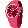 ICE-WATCH - ICE duo chic Rasberry - Orlogio rosso da Donna con Cinturino in plastica - 021821 (Small +)