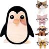 Lidzopas Porta Occhiali in Legno a Forma di Pinguino, Supporto per Occhiali in Stile Animale per Regali, Decorazione per Ufficio e Casa