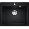 Blanco Naya lavello da cucina, 525941, 6 Naya nero opaco [Lavelli da Cucina > per Base Sottolavello a partire da 60 cm]