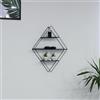 Hanah Home Casey, Metallo, Nero, Taglia Unica