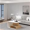 Hanah Home White Oak Vera Quercia Bianca, melammina, Taglia Unica