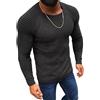 Qienjn Maglioni Moda Casual Uomo Semplice Caldo Maglieria da Uomo Primavera E Autunno Comodo Morbido Collo Alto Boutique Maglioni Lavorati A Maglia Uomo B-Grey S