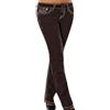 oneforus Jeans Skinny a Vita Bassa da Donna Elasticizzati con Pantaloni in Denim Ricamati