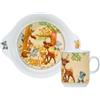 Ritzenhoff & Breker Set di stoviglie per bambini, animali della foresta, 2 pezzi