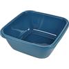 Homéa Bacinella in plastica, 9 l, 34 x 34 x 14 cm, colore: pavone