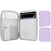MoKo 9-11" Custodia Protettiva Compatibile con iPad PRO 11 M4 2024/11 Pollici iPad Air M2 2024/iPad 10a 10,9 2024/iPad Air 5/4 10,9, Galaxy Tab S9/S8/A8/A7 2022, Viola