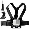 TEKCAM Imbracatura da Petto Supporto da Petto con Gancio J Regolabile Cinturino Toracico Compatibile con Gopro Hero 13 12 11 10 9 8/ AKASO/WOLFANG/Jadfezy/GOOKAM/Apexcam Action Camera Accessori