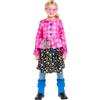 amscan 9918535 - Costume da Harry Potter Luna Lovegood per bambine, con licenza ufficiale, età: 4-6 anni