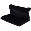 BUTORY Letto sospeso per gatti da appendere al radiatore in peluche amaca per gatti morbido caldo rimovibile lavabile amaca per gatti animali domestici gatto gatto gatto gattino (nero)