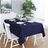 LivinEase Tovaglia Rettangolare 140 x 300 cm - Tovaglie Marina in Misto Cotone da 250 g/m² Ideale per Tavoli da 8 a 12 Posti - Tovaglia in Lino Ideale per la Tavola di Natale