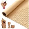 OUTALIZ Carta da Imballaggio a Nido D'ape, Rotolo di Carta Kraft Marrone, 30 cm x 30 M, per L'imballaggio e la Conservazione di Stoviglie, Tazze e Oggetti Fragili