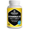 Vitamaze - amazing life Vitamaze® Vitamina D 1000 UI, 200 Compresse Vegetariano per Assunzione Continua, Pura Vitamina D3, Qualità Tedesca, Naturale Integratore Alimentare senza Additivi non Necessari