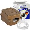 MONTERAL Dispositivo Anticalcare Magnetico per Tutti i Tipi di Tubo Prolunga la Vita di Tubo Acqua Caldaie Boiler Rubinetto Lavatrice e Lavastoviglie - MONTERAL