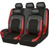LUCKYDON Coprisedili universali per auto, adatti per Mercedes Benz Classe A W168 W169 W176 W177 V168 V177 A200 A200d A210 A220 A250 Sport A250e E-Cell F-C ell Set di coprisedili protettivi