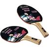 GARLANDO Kit Risparmio con 10 Racchette Arrow 2 Stelle per il Ping Pong