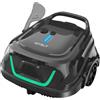 WYBOT A1 Robot aspirapolvere cordless per piscina, doppio filtro, 120 minuti di autonomia, ricarica rapida 2.5H - Nero