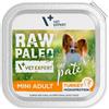 RAW PALEO VETEXPERT cibo umido Raw Paleo Pate Adult Mini Turkey