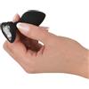 You 2 Toys Silicone Butt Plug Black