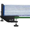 Relaxdays, Rete da Ping Pong Professionale, con Bordi Unisex-Adulto, Blu Nero, 17,6 x 169,5 x 4,4 cm