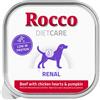 Rocco Diet Care Renal Manzo con Cuori di Pollo & Zucca 150 g umido cane - Set %: 20 x 150 g