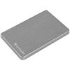 Verbatim Store 'n' Go ALU Slim 2,5 - 2 TB, disco rigido esterno con USB 3.2 GEN 1 e connessione USB-C, grigio spazioso