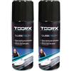 TOORX Lubetech 2x200 ml - Kit con 2 spray lubrificanti per manutenzione tapis roulant