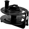 SEAC Mulinello Guun per Fucile da Pesca Sub Arbalete, Accessorio per Fucile Subacqueo ad Elastici Unisex Adulto, Nero, 30 m