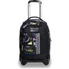 Seven Trolley Scuola Seven Jack 2 Ruote - Rushover Boy Ragazzo - Zaino Sganciabile - Doppio Uso - Nero