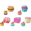 Polly Pocket - Tiny Take Out Reveal, cofanetto a tema merenda con mini bambola, veicolo e quattro accessori a sopresa tra cui un cucciolo inclusi, giocattolo per bambini, 4+ anni, JCR44
