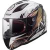 LS2, Casco Moto Integrale RAPID II BOHO White Black, S