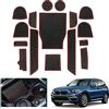 GAFAT Compatibile con BMW X3 G01/ X4 G02/ iX3 2019-2023 2024 Tappetini Antiscivolo, X3 iX3 X4 Tappetini in Gomma Console Centrale, Braccioli, Cuciture Porte, Accessori X3 G01 (Rosso)