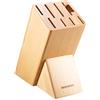 Tescoma Noblesse Ceppo per 8 Coltelli e Trinciapollo/Affilatore, Legno