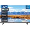 Metz TV 32 Pollici Smart, MTE6000 Google TV, Direct Led, Dolby Audio, HDR 10, 2*10W Speaker, Telecomando Vocale, Eye Care, Tuner DVB-T2/S2 HEVC 10