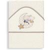 Interbaby Asciugamano con cappuccio per neonato OSITO AMOROSO in beige - 560 g