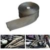 Simoni Racing WK1 Kit Nastro Termico per Wrapping Collettori o Componenti Motore, Benda Termoisolante in Fibra di Titanio Lunghezza 15,24 mt per Vano Motore Tubi di Scarico