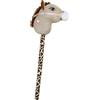 Bastone di peluche a forma di cavallo Bastone creativo di peluche per