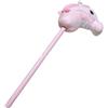 Bastone di peluche a forma di cavallo Bastone creativo di peluche per