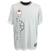 Champion Legacy Modern Basket - Reversible Graphic Micromesh S/S Crewneck T-Shirt, Grigio Chiaro/Nero, M Uomo SS24