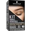 SCHWARZKOPF Kit Spracciglia - colorazione per sopracciglia permanente n. 4-1 Castano Scuro