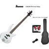 Ibanez GSR200 PW PEARL WHITE BASSO ELETTRICO KIT CON BORSA + SET CORDE + CAVO