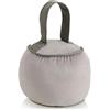 com-four® fermaporta con maniglia - extra pesante 1,8 kg - cuciture rinforzate - blocco rotondo e morbido per finestre e porte
