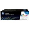 Hp - Confezione 3 Toner originale - 125A - C-M-Y - CF373AM - 1.400 pag cad (unità vendita 1 pz.)